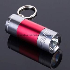 Portable Key Chain Flashlight with Li-ion Battery