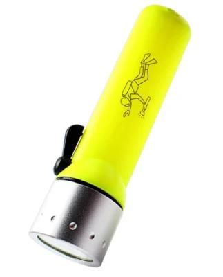 LED Waterproof Diver Diving Flashlight Underwater Flash Light Portable Torch