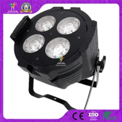 DMX Stage 4X50W Warm White LED PAR Can Light for Events