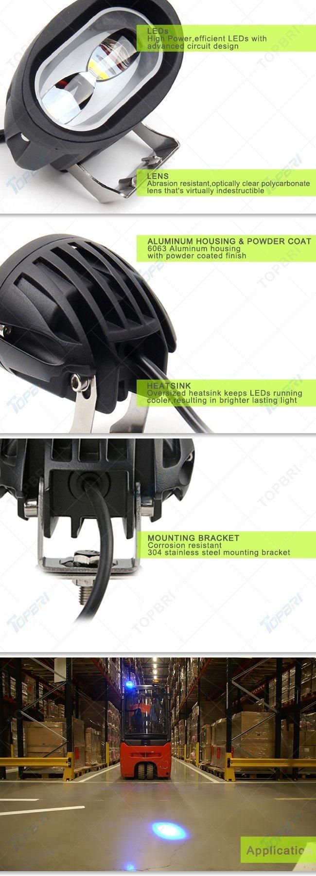 New Energy Saving 10W LED Headlight Truck Forklift Work Lamp