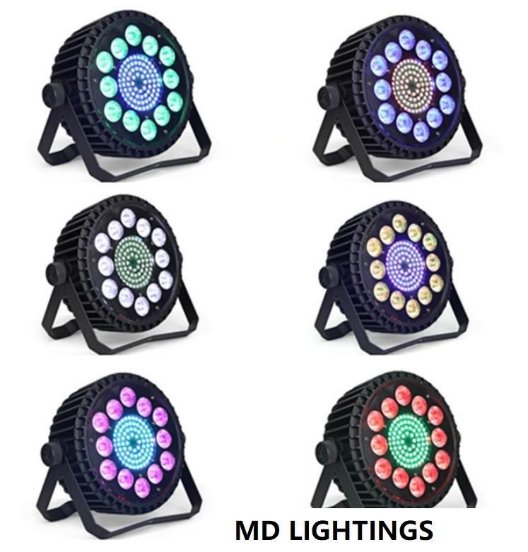 12PCS LED Strobe PAR Light