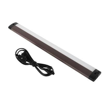 Ultra Slim 120V-240V 6W CCT3000K 18inch LED Under Cabinet Light