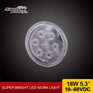 18W 5inch Machine Work Light LED Agriculture Headlight