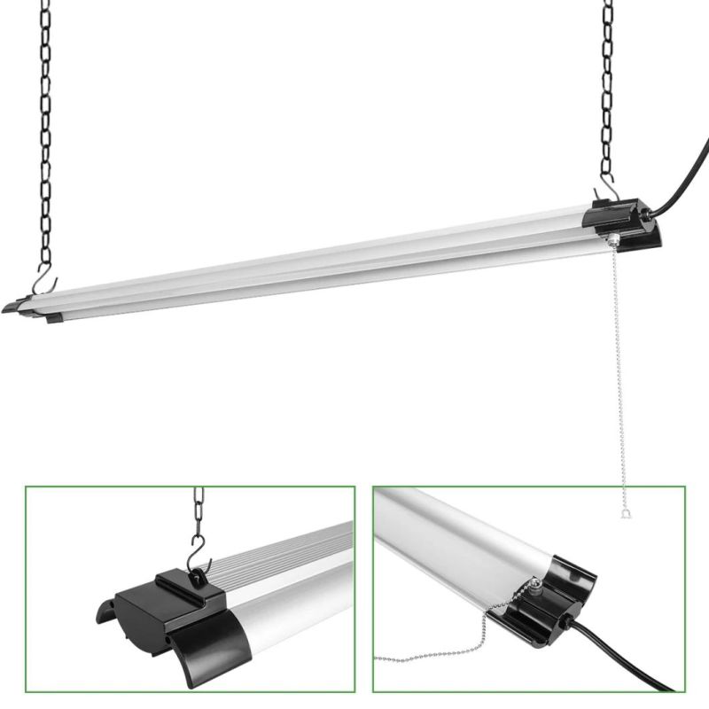 Supermarket LED Pendant Shop Light 4000K Neutral White 46inch Shopping Mall Linear Lamp 57W Frosted Lens LED Pendant Lights