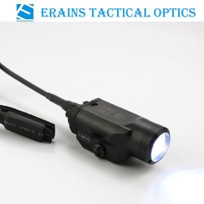 Tactical Compact CREE Q5 220 Lumens Pistol Weapon LED Light/ Flashlight with Pressure Pad Switch (ES-LS-2HY02I)