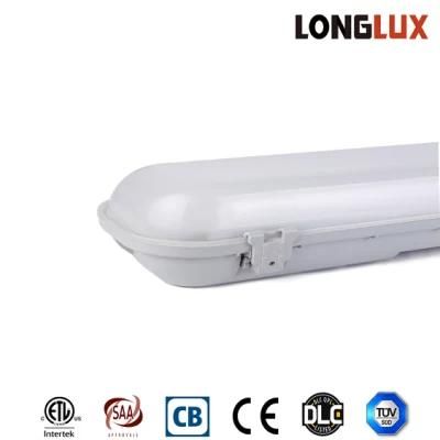 Unbreakable 60W 140lm/W 2*1500mm LED Waterproof IP65 Linear Light Lamp