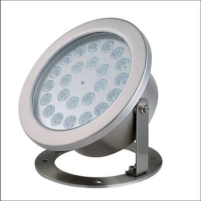 High Quality 24 Volt Waterproof Outdoor IP68 24W LED Underwater Light
