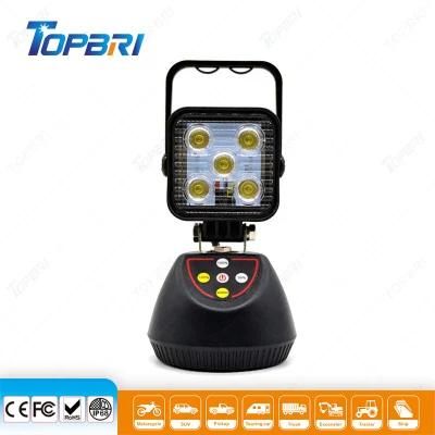 Rechargeable 15W Portable Epistar LED Magnetic Search Work Light