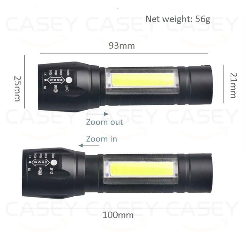 Rechargeable Tactical Strong Flashlight Flashlights Hunting Long Distance Torch Flash Light LED