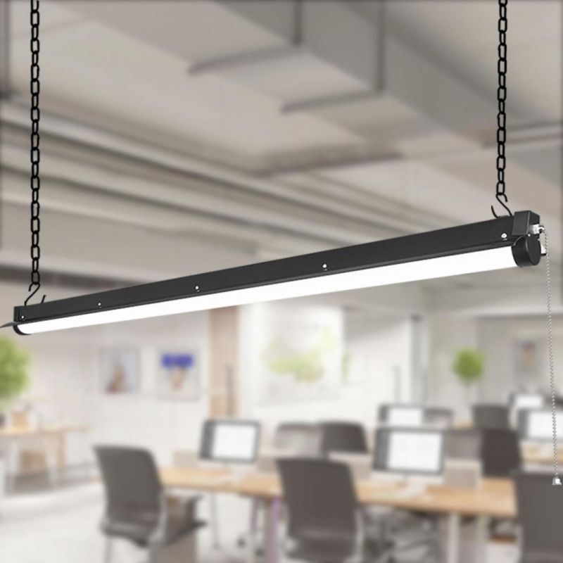 Office Decorating LED Light Linkable Hanging Lamp 57W 120V Modern LED Linear Pendant Light