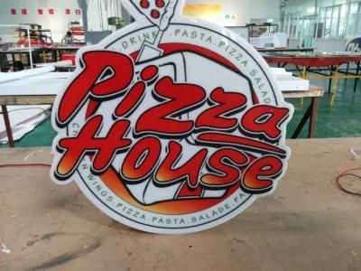 Custom Outdoor Business Sign 3D LED Letter Sign for Restaurant Pizza Retail Store Sign Frontlit Letter