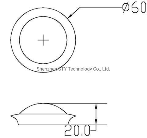 White Aluminum Surface Mounted AC Driverless LED Furniture Lighting with Ce Appproval