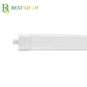 High Efficiency 220~240V 1200mm 40W Dimmable Waterproof IP65 LED Tri-Proof Light with TUV D Mark Certificates