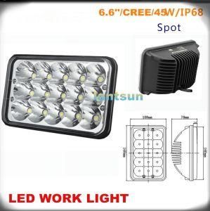 LED645) 45W LED Work Light for Jeep Offroad 4X4 Truck