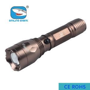 240 Lumen XPE CREE LED Zoom Flashlight