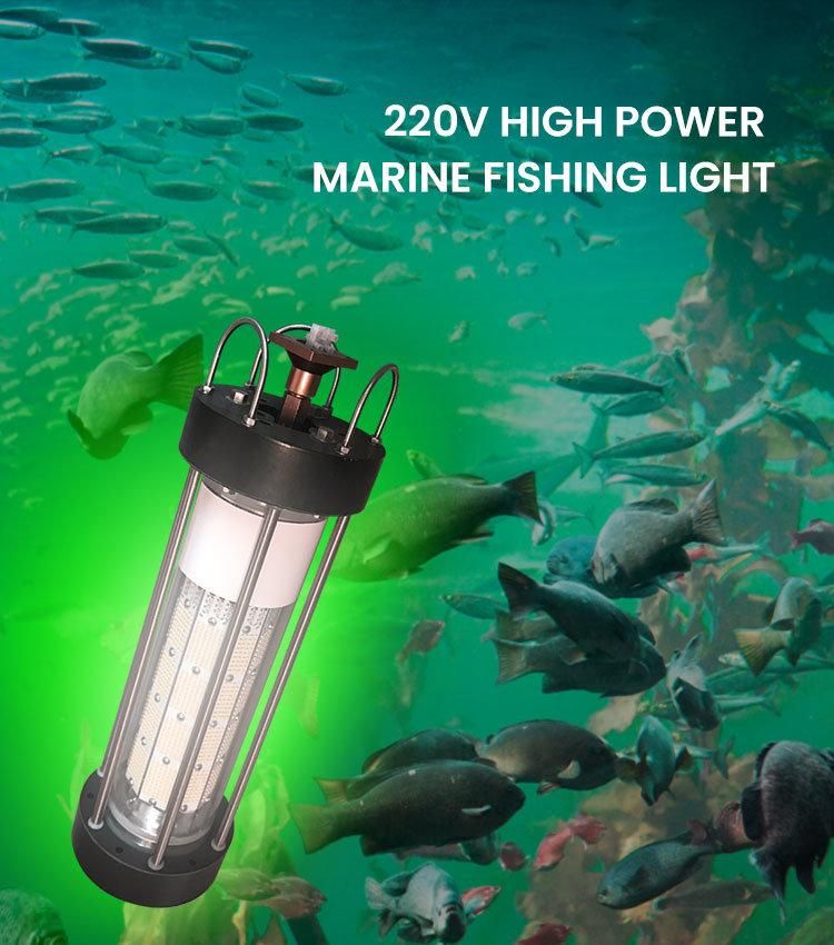 China Hot Sale 3000W High Efficiency IP68 Lure Attracting Underwater LED Fishing Light