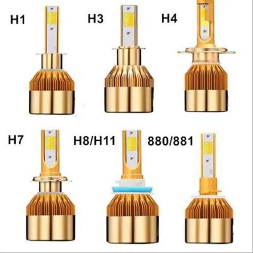 Kit Lampada Farol H3 H11 H8 880 9005 9006 9012 Altas Bajas Hb3 Hb4 H4 H7 9004 9007 C6 Dual Color 6000K 3000K 3800lm Fog Light Bombillas LED PARA Faros Car LED