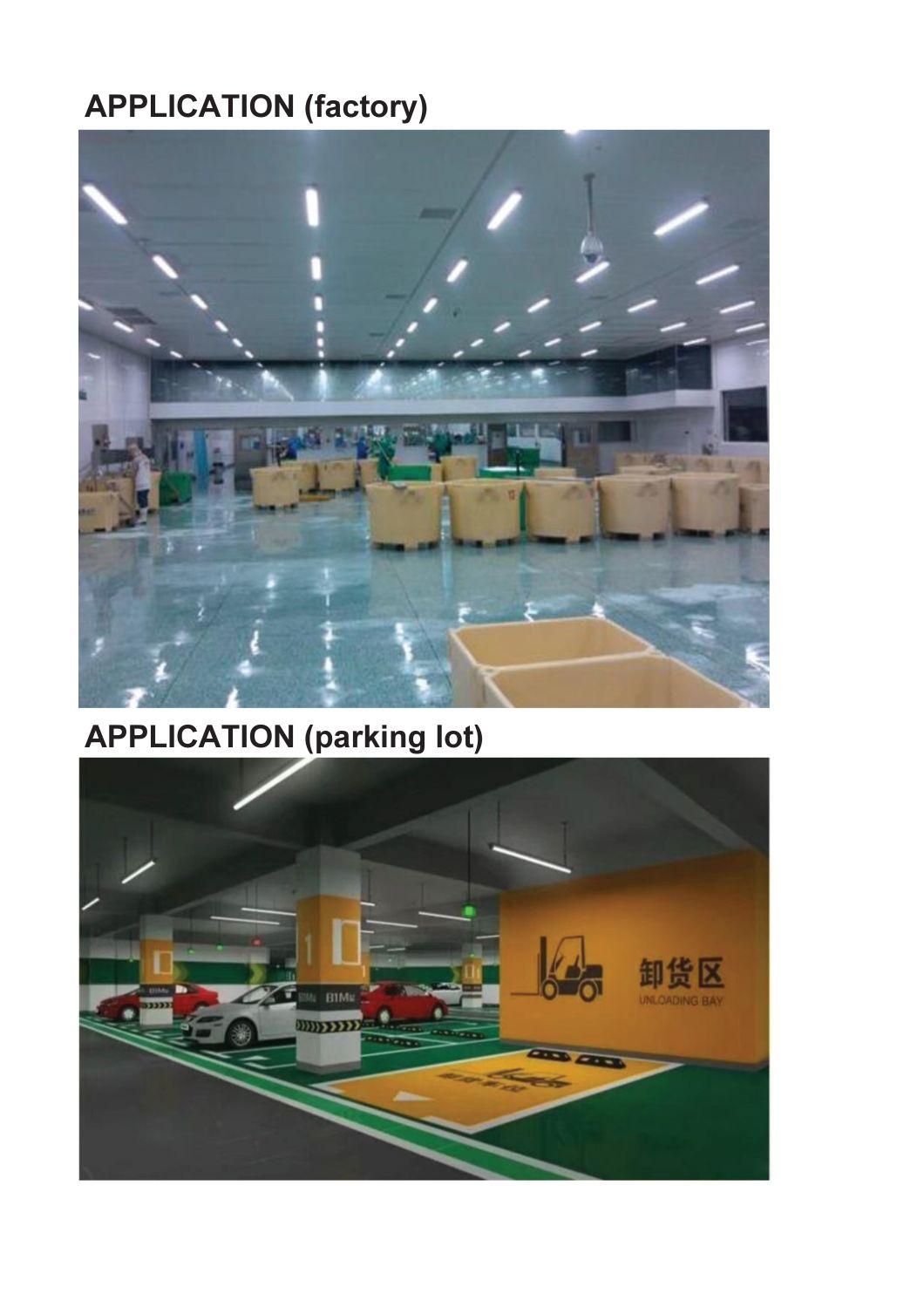 IP65 Waterproof LED Linear Batten. Damp Proof Batten Weatherproof Fixture Vapor Tight Batten