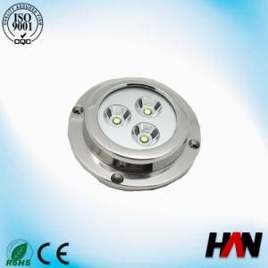 Color Changed 12V 9W LED Underwater Boat Light