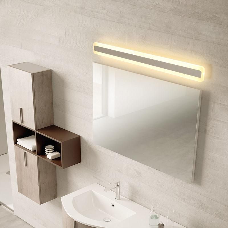 New LED Wall Mirror Light 40-120cm 16-48W AC110-240V Waterproof Modern Cosmetic Acrylic Wall Lamp (WH-MR-15)