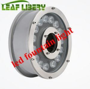 Good Qualtity Underwater Products 18W LED Fountain Ring Light LED Underwater Fishing Light 12V