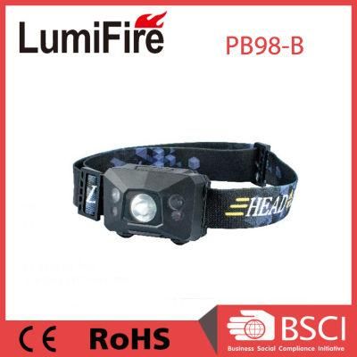 Colorful Recycle Headlight High Power 180 Lumens LED Light Headlamp