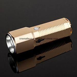 Touch Control Switch Aluminum Flashlight with Ce