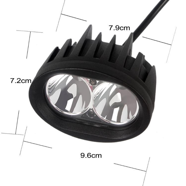 20W 12V 4" Spot Flood LED Work Light for off-Road ATV SUV Motorcycle Truck Boat Forklift Tractor Auto Lamps Car LED Auxiliares Auto Moto Alta Baja Faro LED