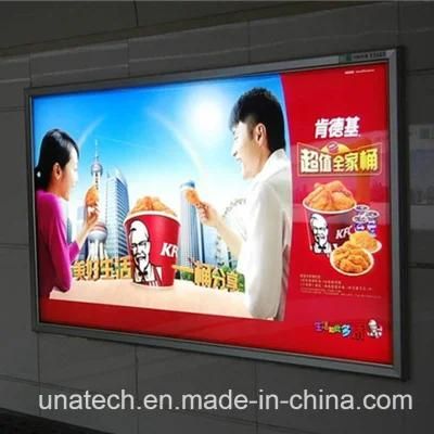 Wall Mount Metro LED Backlit Film Banner Media Advertising/Ads/Ad Outdoor Light Box