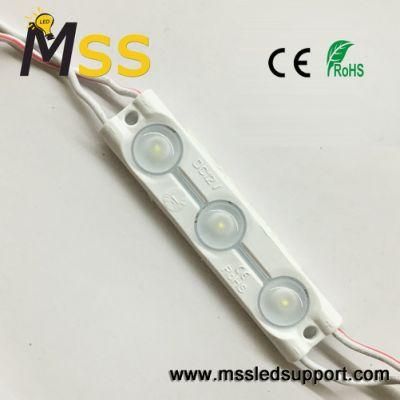 High-Brightness 0.9W Waterproof LED Module Back Lighting with W/R/G/B Color for Signage