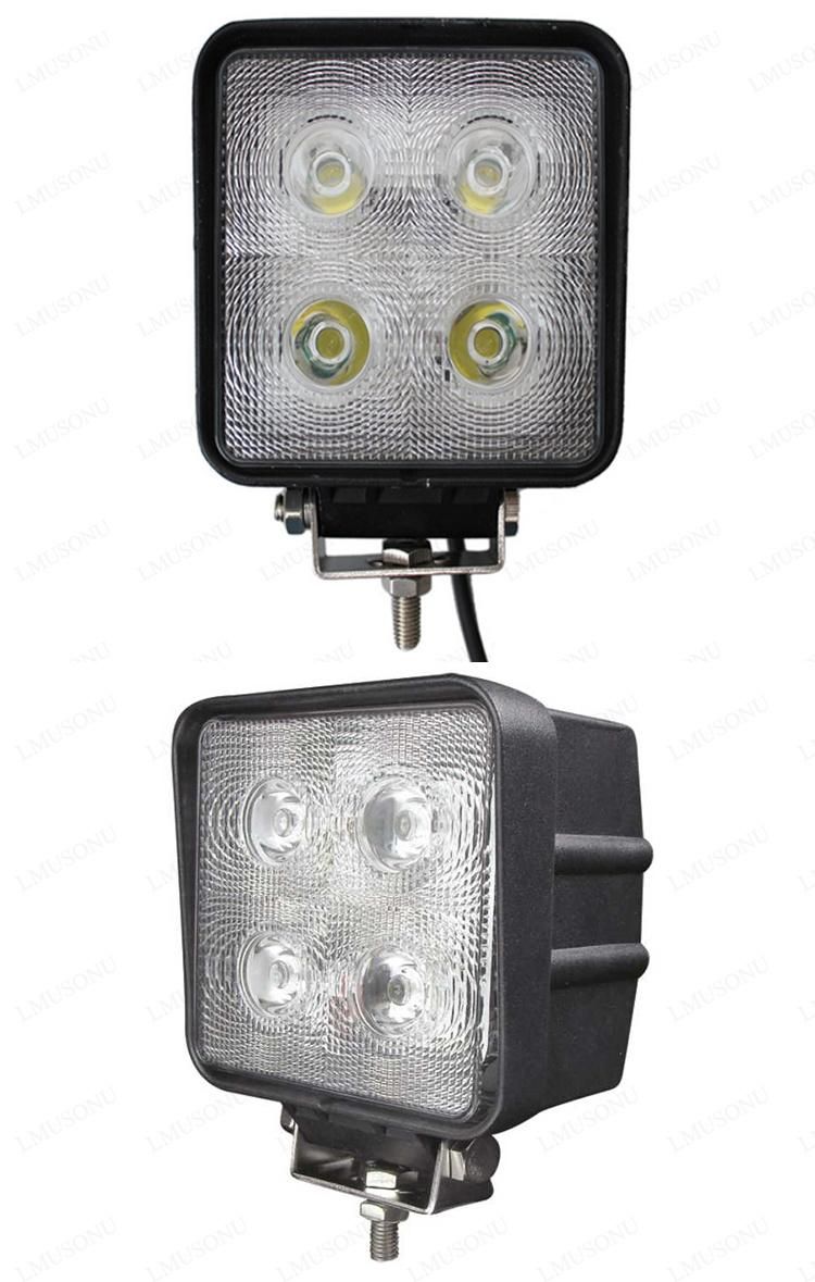 Super Bright Auto Car Tractor 12V CREE 4.3 Inch LED Work Light 40W