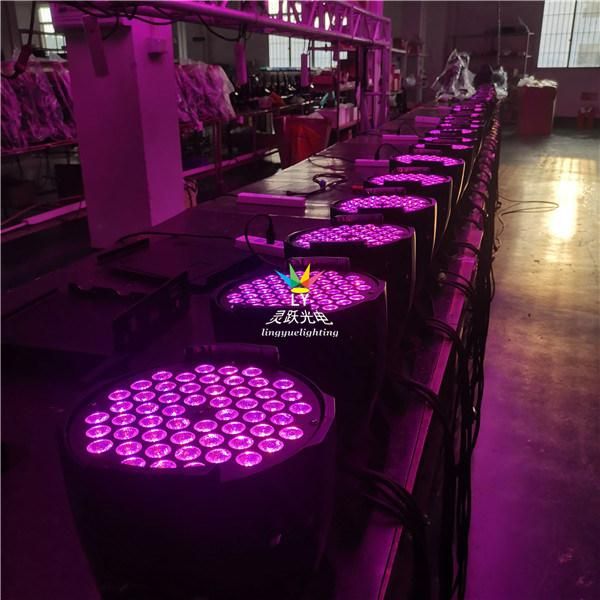 Ce RoHS DMX 54X3w RGB Stage LED PAR Light for Night Club