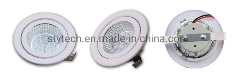 Factory Manufacturing Flush Mount Professional AC 220V LED Puck Cabinet Light for Furniture/Counter