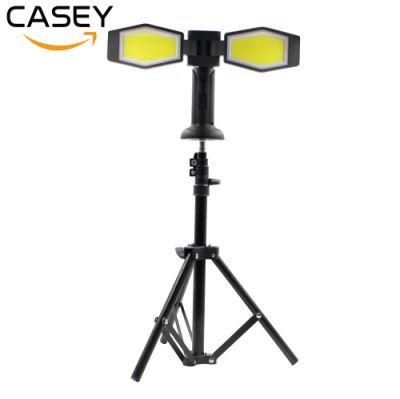 Powerful Portable Workshop Light Ipx5 LED COB Work Light Portable Worklight Flashlight Working Lamp Rechargeable Working Light