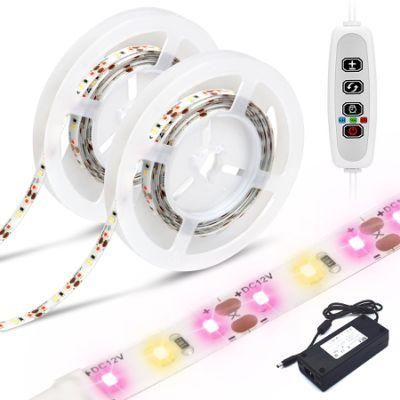 Stepless Dimmable Autocycle Timer Various Customized Spectrum 2m/4m/6m LED Strips LED Grow Light