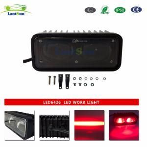 Aterproof IP68 12W 4D Lens Offroad Light Bar LED Work Light LED6426