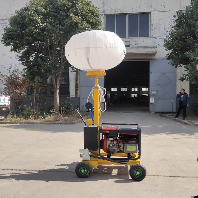 Lebekan Construction 100W to 1000W LED Light Tower Balloon Inflatable for Outdoor Event Lighting