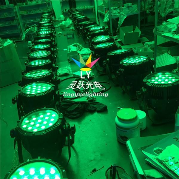 Outdoor Waterproof DMX Light 54X3w LED PAR Can