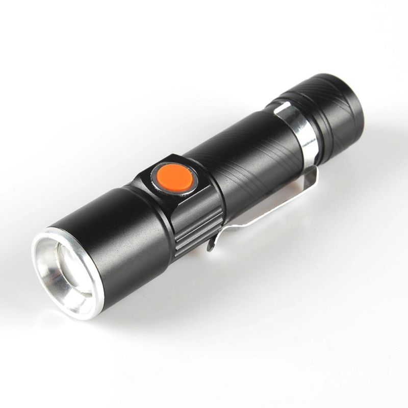 Yichen Aluminum Zoomable & Rechargeable LED Flashlight