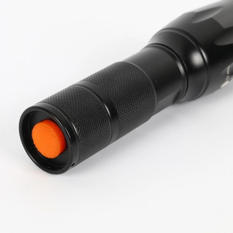 Yichen Promotion Zoomable LED Flashlight Torch Portable Tactical Flashlight