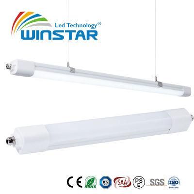 LED Lamp 170LMW ERP Compliment LED Linear Light/ LED Light Factory Wholesales IP65 Waterproof Brand Driver /LED Tri Proof Light