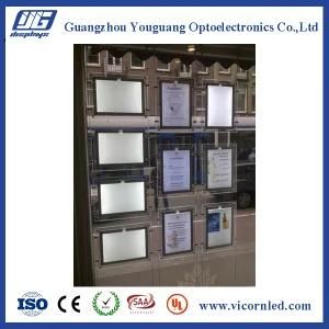 Hanging Double Side Crystal LED Light Box-CRD