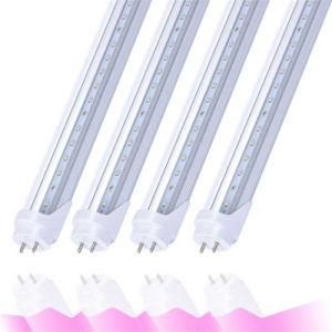 China Supplier Hydroponic Lighting Red and Blue 120W 8FT Tube LED Grow Light for Medical Plant