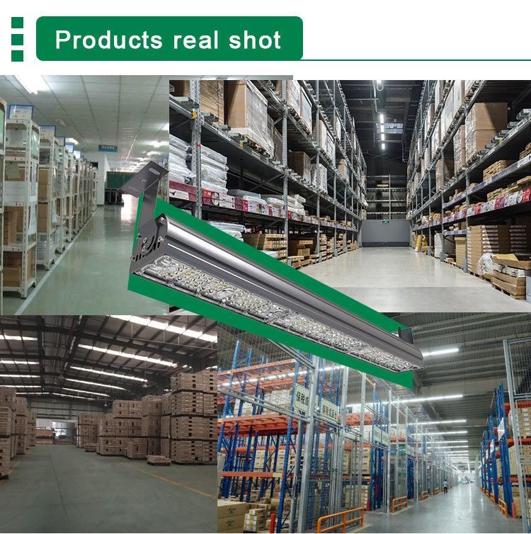 UL cUL Dlc LED Industrial High Bay Indoor Light Fixture Linear Highbay Lights 50W to 800W
