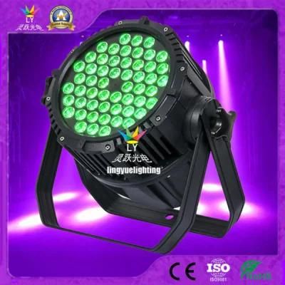 DMX Stage 54X3w LED RGB 3in1 PAR Can Light