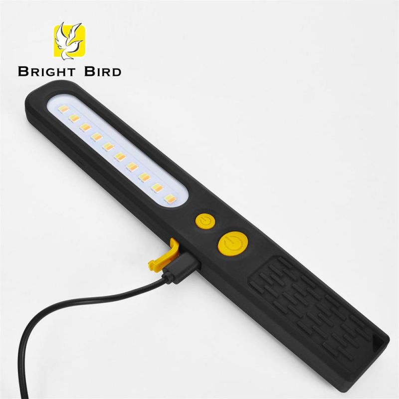 5W/10PCS 5050 SMD (White light & Warmwhite) + 3W LED Rechargeable Work Light