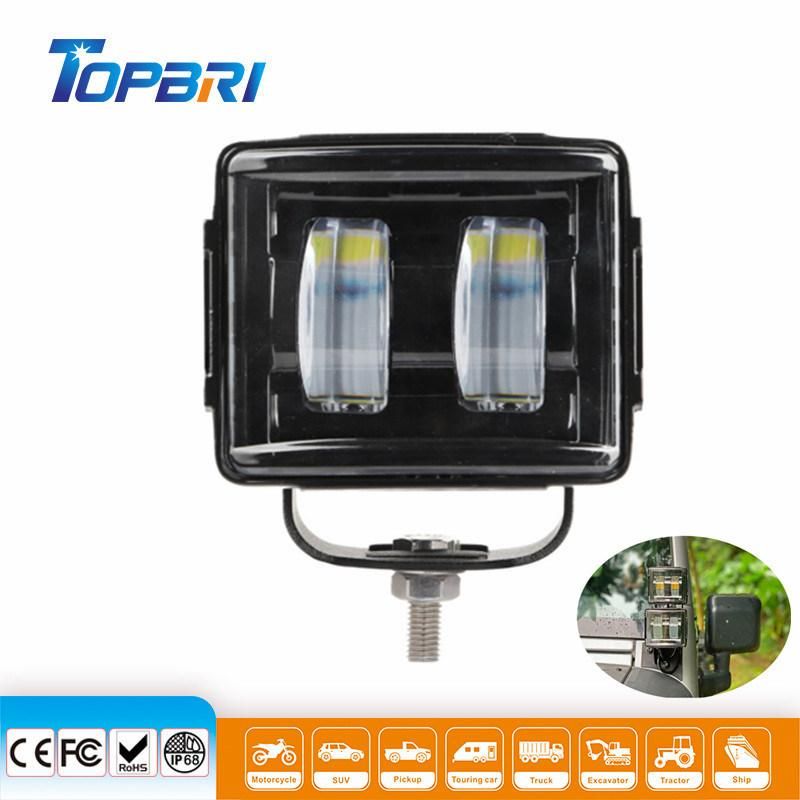 Mini 24V Square 30W LED Car Work Working Lamp for Auto