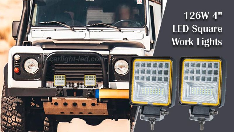 LED Work Lamp with Amber DRL