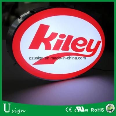Outdoor Advertising Aluminum Frame Logo Sign for Store