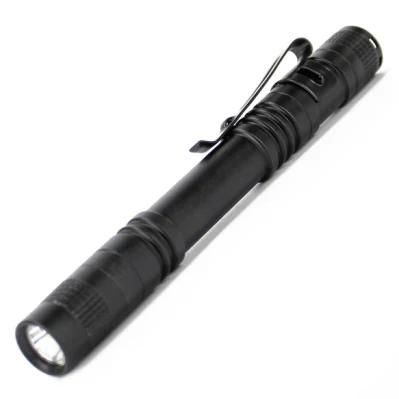 2022 Amazon Hot-Sale XPE LED Mini Flashlight High Quality Pen Pocket Torch Handheld Pen Light with Clip